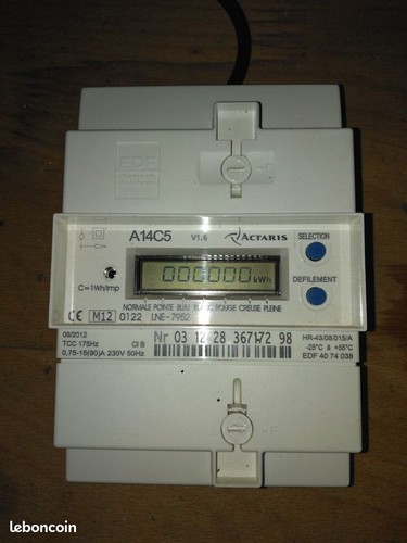 Compteur électrique actaris - électrique,