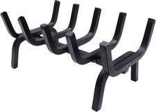 Brûleur De Bois Porte-Bûches En Fer Pour Cheminée Et Barbecue