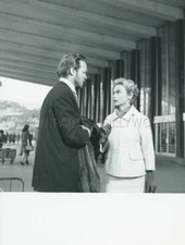 MARION MARSHALL ALEX NICOL VIA MARGUTTA 1960 PHOTO ORIGINAL  #25