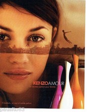 PUBLICITE ADVERTISING 126  2006   parfum femme Amour par Kenzo