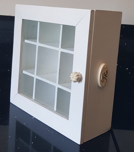 Vitrine bois vitrée - vitrine,