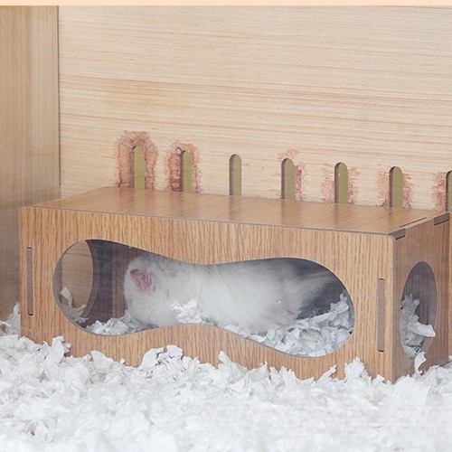 Hamster house tunnel rat cage - house,