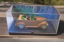 En voiture Tintin La Ford V8 Décapotable « Le Sceptre D’Ottokar » Moulinsart