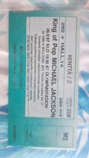 Ticket De concert Michael