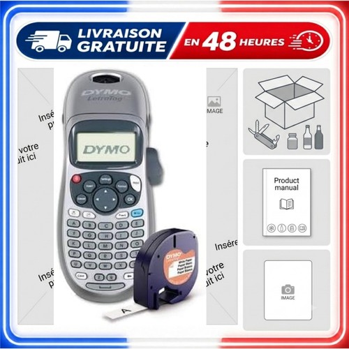 Dymo letratag 100h - dymo, lt-100h