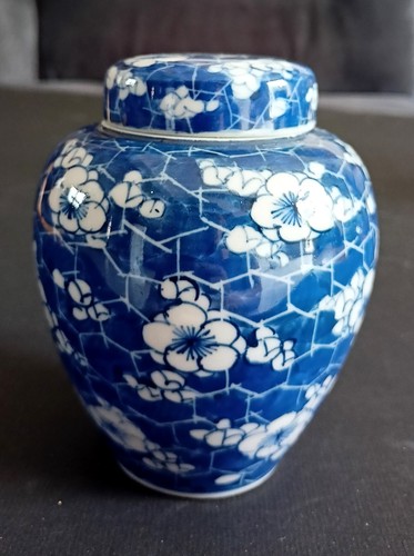 Pot gingembre marbre - marbre, bleu