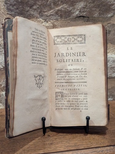 Jardinier solitaire - le, /