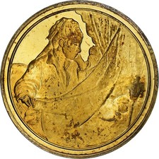 France, Médaille, Le Berceau