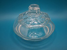 Vintage ? Sugar Bowl/Candy Jar ? Glass or Crystal ? 1930s