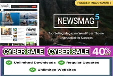 NewsMag 5.4.3.3 WordPress Theme for Magazine News Blog Websites TagDiv GPL