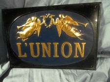 Ancienne plaque en tôle