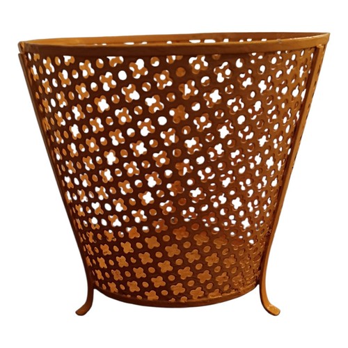 Panier rond métal - , perforé