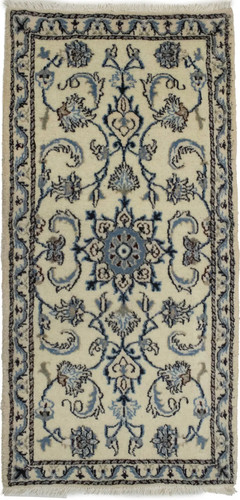 3x4 handmade cream floral - 2'3x4'8,