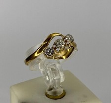 Bague Ancienne en Or 18 K / Fleurettes / Réf MP2406