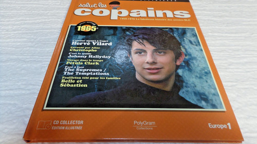 Livre salut les copains - cd,