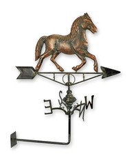 Une girouette en fer à fixer