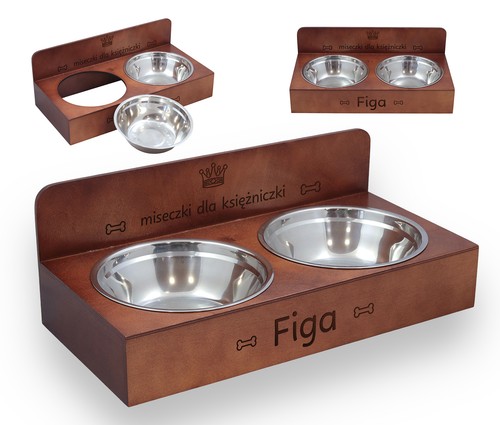 Gamelle pour chien avec - pour,