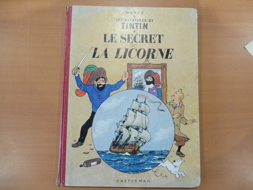 Tintin secret licorne - bd, "secret