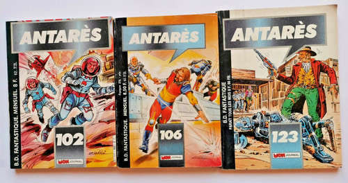 Lot antares 102 106 - bd, n°