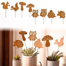 Lot de 8 piquets de jardin