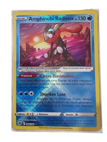 Carte pokémon amphinobi - carte,