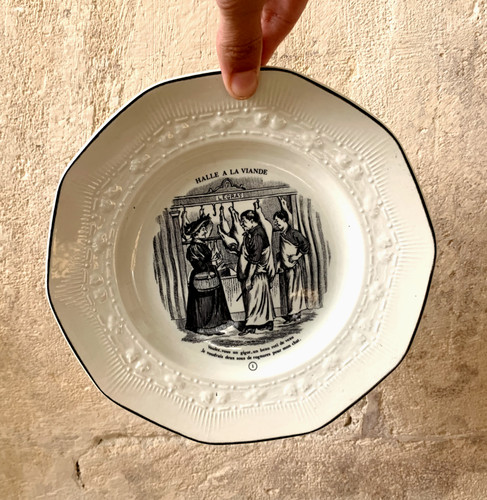 Assiette parlante boch - parlante,