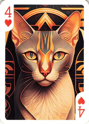 Art deco sphynx - cat, egyptian