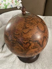 VINTAGE 15” ZOFFOLI WINE GLOBE WITH 8 GLASSES  MADE IN ITALY!!!!