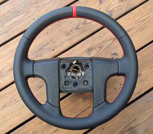 Volant cuir neuf - cuir, vw