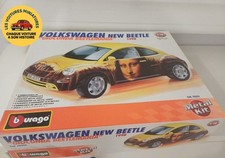 1998 Volkswagen New Beetle - Burago Metal Kit 1.18 - Multicolor Miniatures - Rare 