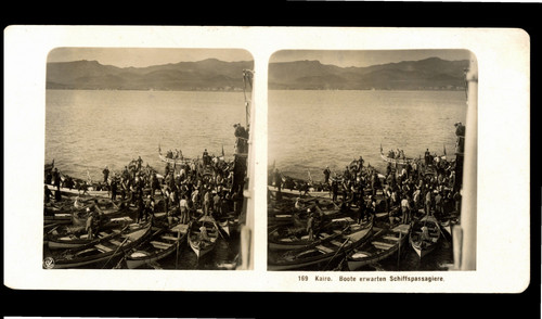 égypte caire canots - le, caire,