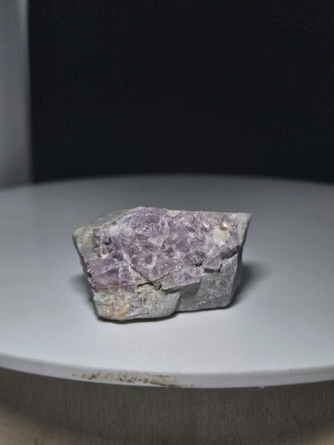 Pink purple fluorite rare - pink/purple,