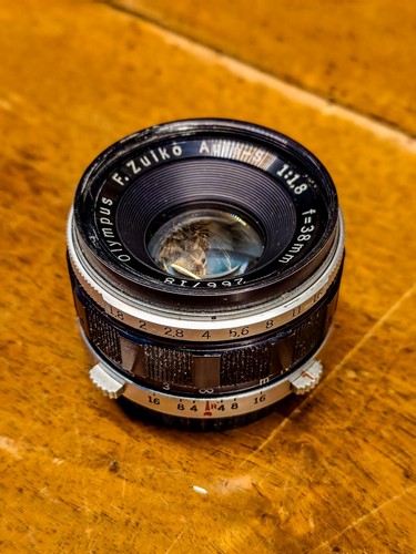 Olympus zuiko auto 38mm - olympus, auto-s