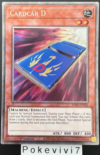 Carte cardcar d - carte, yu-gi-oh!