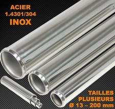 1m TUBE DURITE ACIER INOX 304