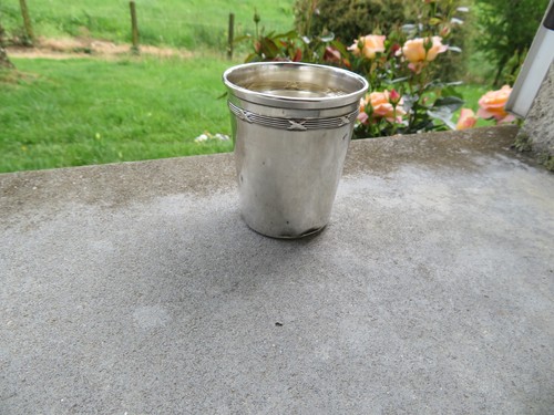 Timbale argent massif - timbale,