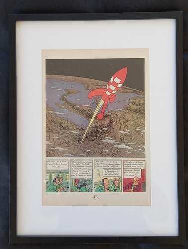 Tintin objectif lune 1962 - lune, -1962-