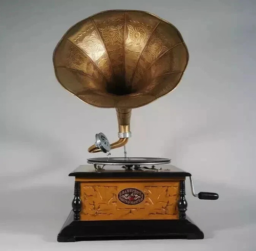 Ancien phonographe fonctionnel