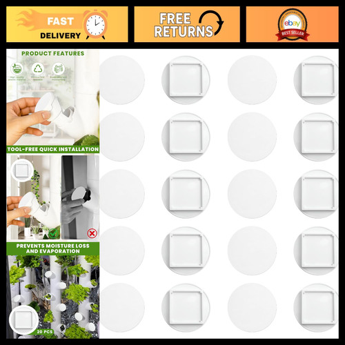 Pack hydroponic pod caps - pack,