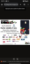  ✅ CARTE NEUVE POUR TNT SAT