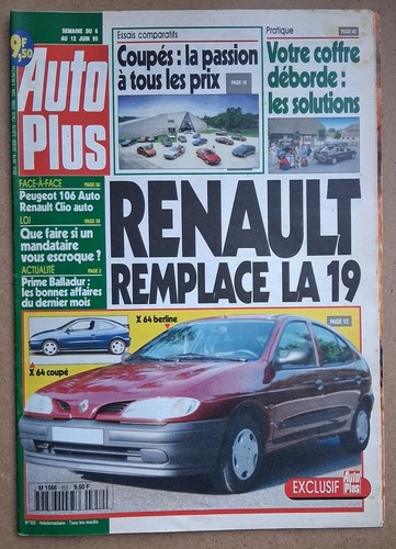 Auto plus 352 1995 impreza - auto, n°352