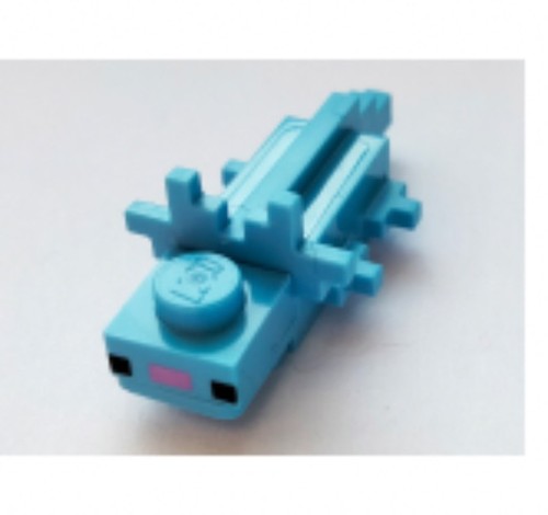 Lego part mineaxolotl03 - mineaxolotl03,