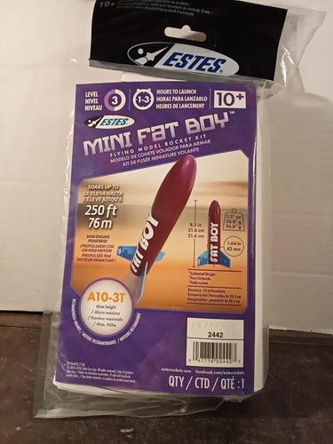 Estes mini fat boy 2442 - boy, #2442