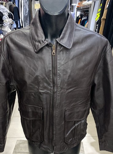 Meridienne veste cuir homme - en,