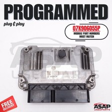 ? PROGRAMMED PLUG & PLAY ECM ECU 2.5L VW JETTA RABBIT 2009 07K906055P ?