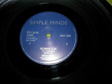Simple Minds - Celebrate / Changeling / I Travel - RARE Original 1981 UK 12" EX