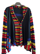 AVENTURES DES TOILES  cardigan coloré  taille 42