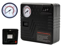 Compresseur 12V Portable Gonfleur de Pneu Voiture Moto Vélo 10 Bar Allume Cigare