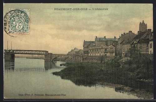 Cpa beaumont sur - cpa, beaumont-sur-oise