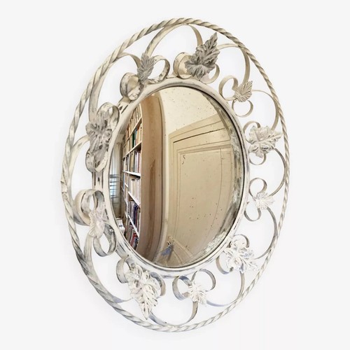 Miroir convexe fer forgé - en,